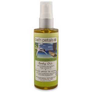  Bath Petals   Thai Lemongrass Body Oil, NET 4 FL OZ U.S 
