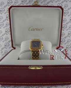 Cartier Panther Gents full 18k Yellow Gold fact Dia bez  