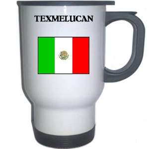  Mexico   TEXMELUCAN White Stainless Steel Mug 