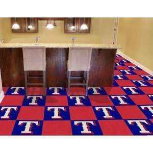  Texas Rangers MLB Team Logo Carpet Tiles Sports 