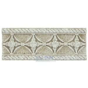 2 x 6 decorative fez fascia marrakech border tile in 
