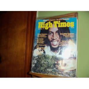  High Times Magazine Bob Marley 1976 