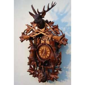  Cuckoo Clock, Romba Hunting, Musical, Double door, Model 