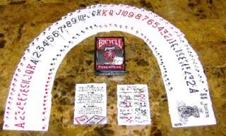 BICYCLE BRAND PRO POKER PEEK RED PLAYING CARDS BRAND NEW SEALED BOX 
