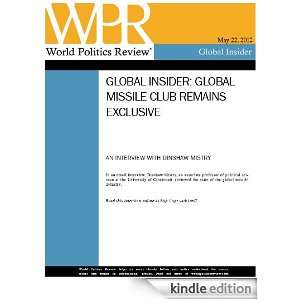 Global Missile Club Remains Exclusive (World Politics Review Global 