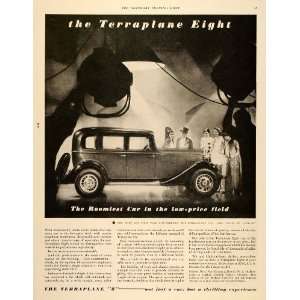  1933 Ad Terraplane Eight Antique Car Hudson Hollywood 