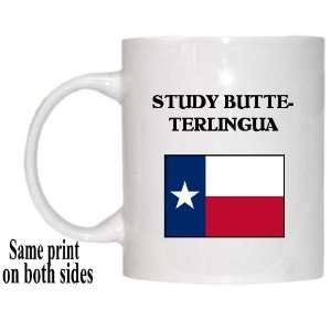   US State Flag   STUDY BUTTE TERLINGUA, Texas (TX) Mug 