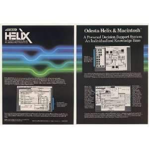  1984 Odesta Helix Information System for Macintosh 2 Page 