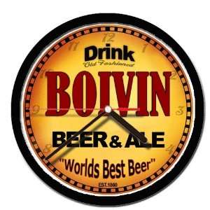  BOIVIN beer and ale cerveza wall clock 