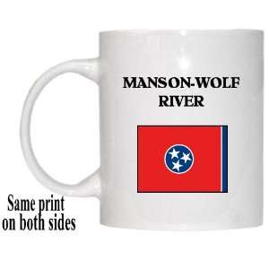   US State Flag   MANSON WOLF RIVER, Tennessee (TN) Mug 