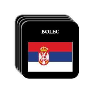  Serbia   BOLEC Set of 4 Mini Mousepad Coasters 