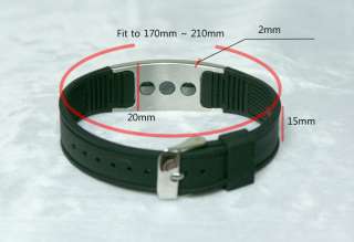 Cross Power Magnetic Wristband Ionic bracelet Ring BRG  
