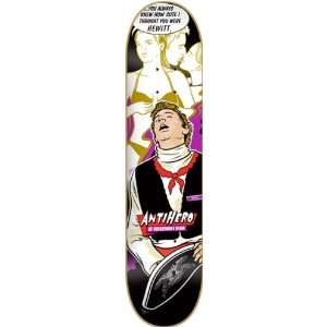  Anti Hero Hewitt Antihero Times Skateboard Deck (8.38 Inch 