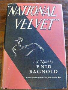 1935 1ST AM ED National Velvet BAGNOLD Elizabeth Taylor  