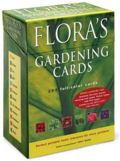 BN FLORAS GARDENING CARDS   REFERENCE CARDS  BOX SET  