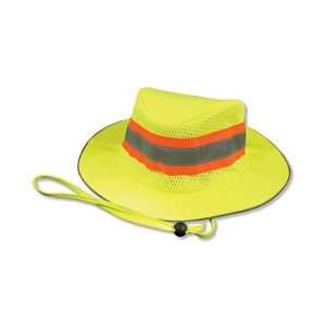  Ranger Hat   Boonie Hi Visibility Lime   Mesh Woven Oxford 