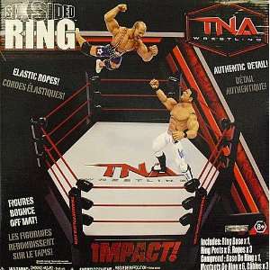  TNA Wrestling Ring Playset Six Sided Ring Toys & Games
