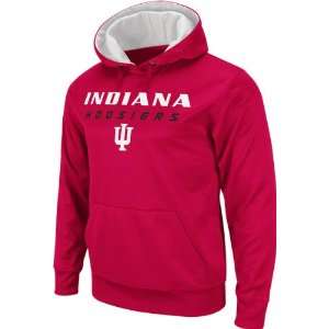   Indiana Hoosiers Cardinal Bootleg Hooded Sweatshirt