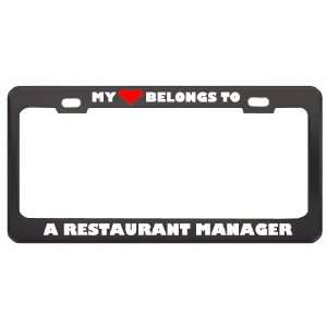  My Heart Belongs To A Restaurant Manager Career Profession 