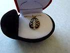 necklace pendant ladybug ma tching velour hinged box $ 13 15 6 % off $ 