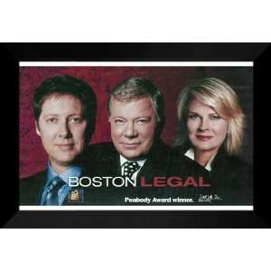 Boston Legal 27x40 FRAMED TV Poster   Style D   2004