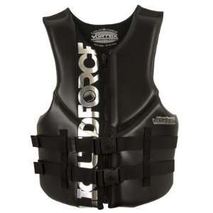  Liquid Force Vortex Vest (Black/Silver, Small) Sports 