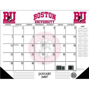  Boston University Terriers NCAA 2007 Office Desk Calendar 