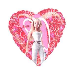  18 Barbie Love Flat Balloon (1 ct) Toys & Games