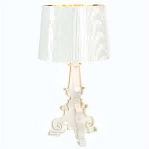  White Bourgie Lamp