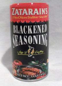 Zatarains Blackened Seasoning 3 oz  