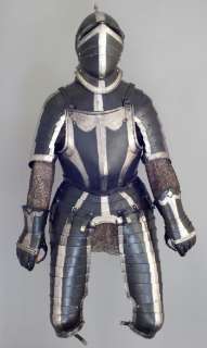 South German Black & White Officers 3/4 Armor, ca. 1560 70  