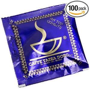 Caffe Tazza D Oro, Espresso Pods, AA Top Quality, 0.23 Ounce Packets 