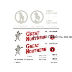   Decals   Railroad & Advertising Great Northern Boxcars Toys & Games