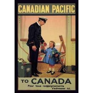  Exclusive By Buyenlarge Canadian Pacific To Canada 20x30 