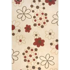  Momeni Koi KO 08 Ivory 2 6 x 8 0 Runner Area Rug 