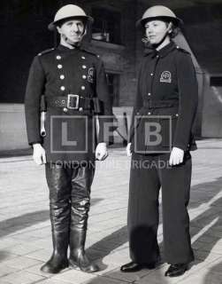 British WWII London Blitz firemans patch  