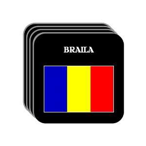  Romania   BRAILA Set of 4 Mini Mousepad Coasters 