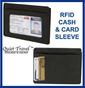 RFID BLOCKING CASH & CARD SMART NO CLIP MONEY HOLDER  