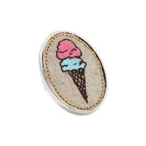 Tarina Tarantino Ice Cream Cone Mod Ring