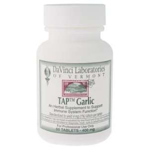  Davinci   Tap Garlic, 400 mg, 60 tablets Health 