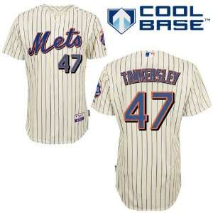  Taylor Tankersley New York Mets Authentic Alternate Ivory 