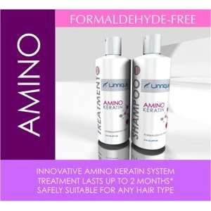 Unnique Amino Brazilian Keratin Treatment 8 oz   Formaldehyde Free