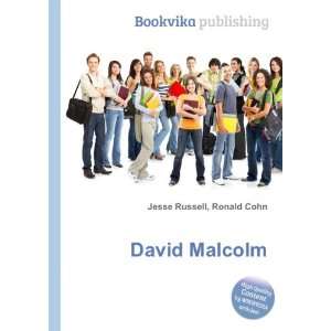 David Malcolm Ronald Cohn Jesse Russell  Books