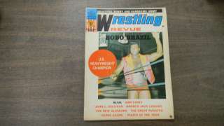 Wrestling Revue Magazine Bobo Brazil February 1972 1123R  