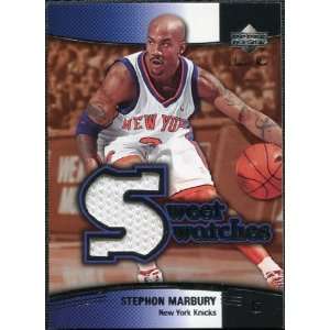   Deck Sweet Shot Swatches #SM Stephon Marbury Sports Collectibles