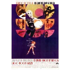 Barbarella (1967) 27 x 40 Movie Poster Style B 