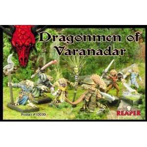   Miniatures Dragonmen of Varanadar (Dragonborn Set) Toys & Games