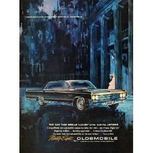   Oldsmobile Luxury Sedan LS Car   Original Print Ad
