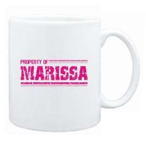  New  Property Of Marissa Retro  Mug Name