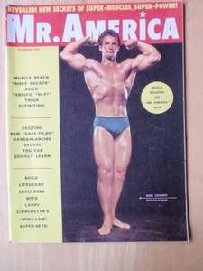 MR AMERICA bodybuilding muscle mag/RON COVINO 12 60  